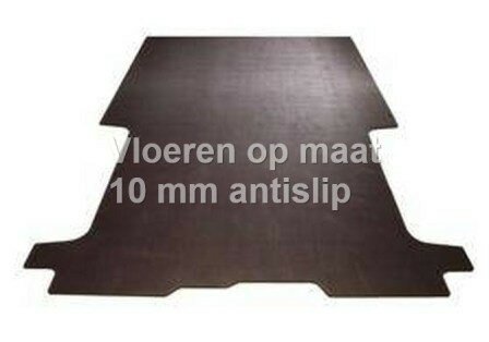 Vloerplaat 9mm betonplex antislip bruin of grijs Caddy &amp; Connect L1 2024