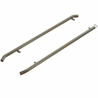 RVS Side-bar set Volkswagen Caddy Kort (&#039;21&gt;), WB 2755, geborsteld