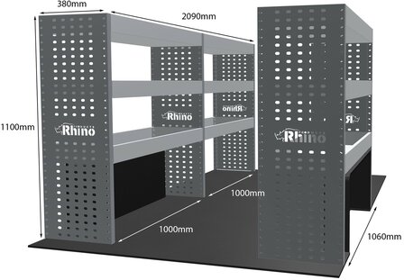 MR4 Linker + rechter zijde legbord stelling