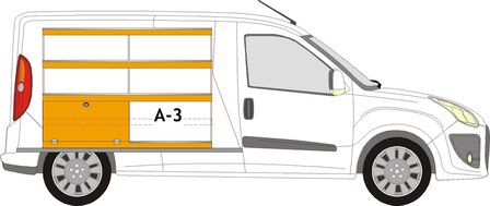 A3 Linkerzijde legbord stelling