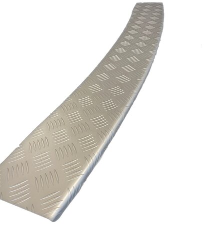 Aluminium bumperstrip grijs of zwart